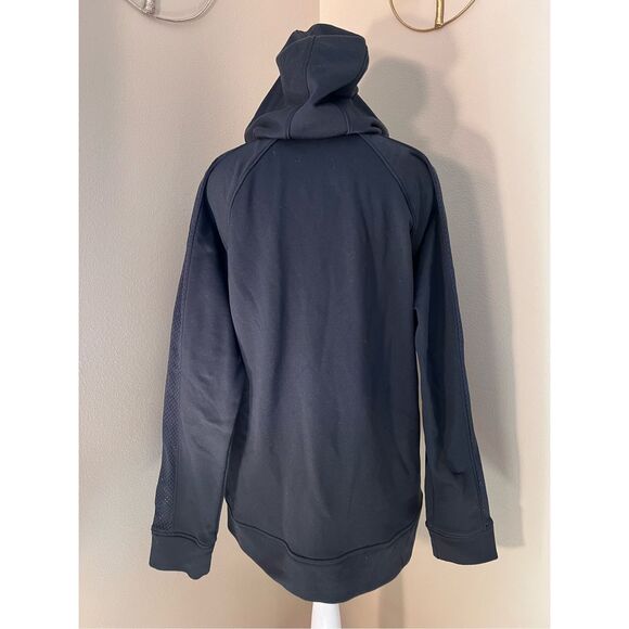 Under Armour Black Tech Terry Full Zip Hoodie Jacket Women's Large - Picture 8 of 8